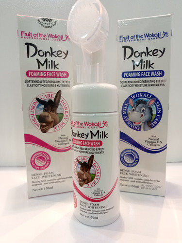 فوم شستشو شیر الاغ وکالی